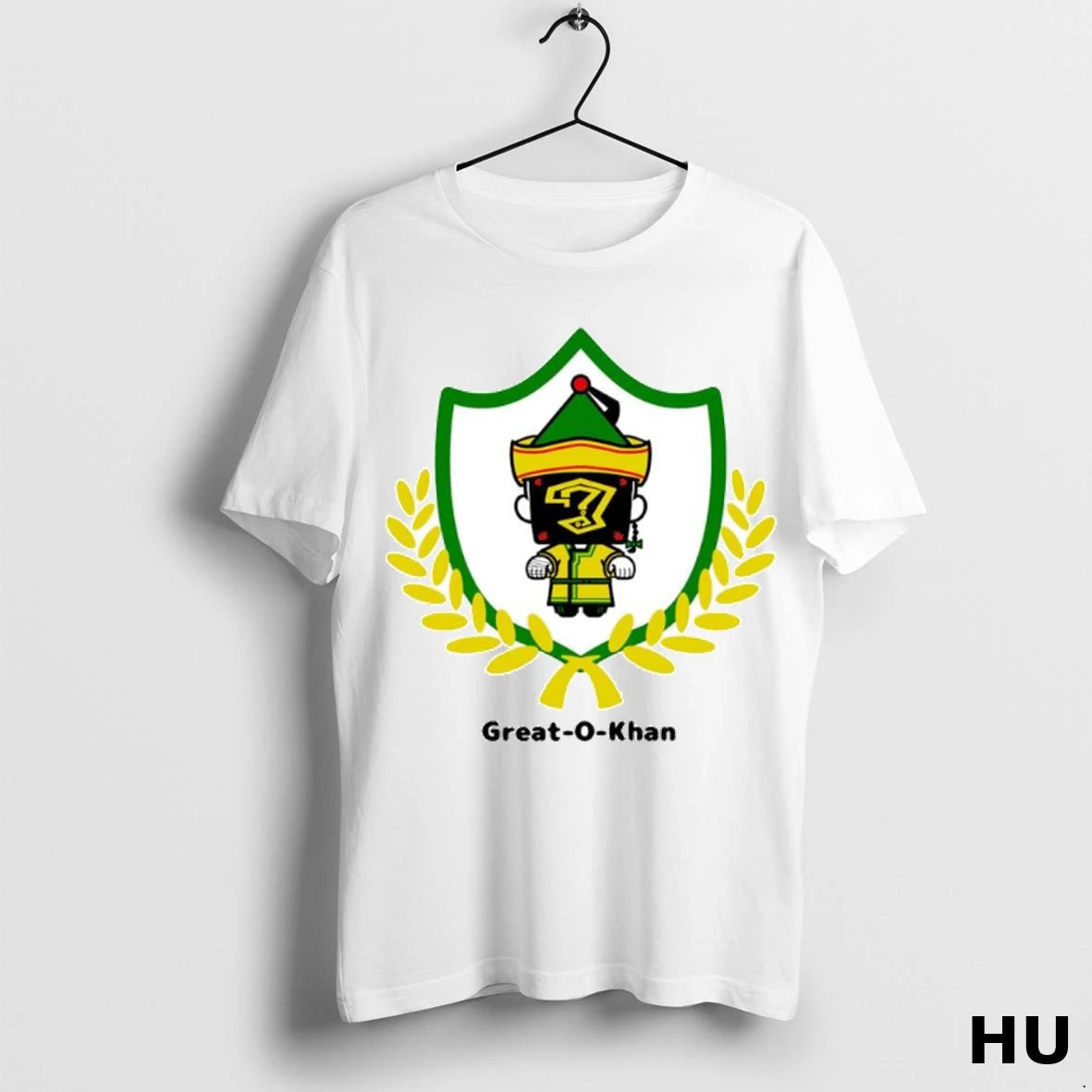 Official Great O Khan Great Drawn Khan 9 Chibi Logo Ornaments T Shirt