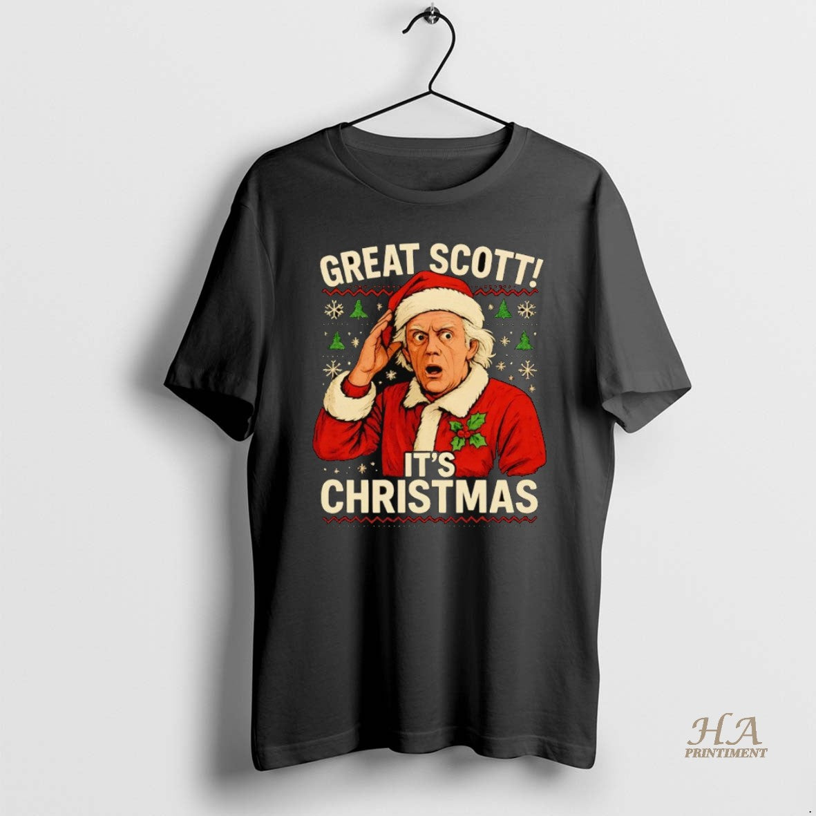 Official Great Scott Back To The Future Its Christmas