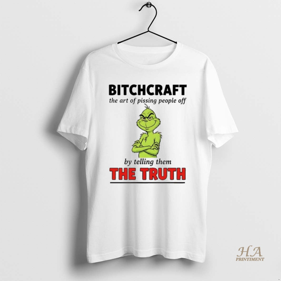 Official Grinch Christmas Bitchcraft The Art Of Pissing People Off
