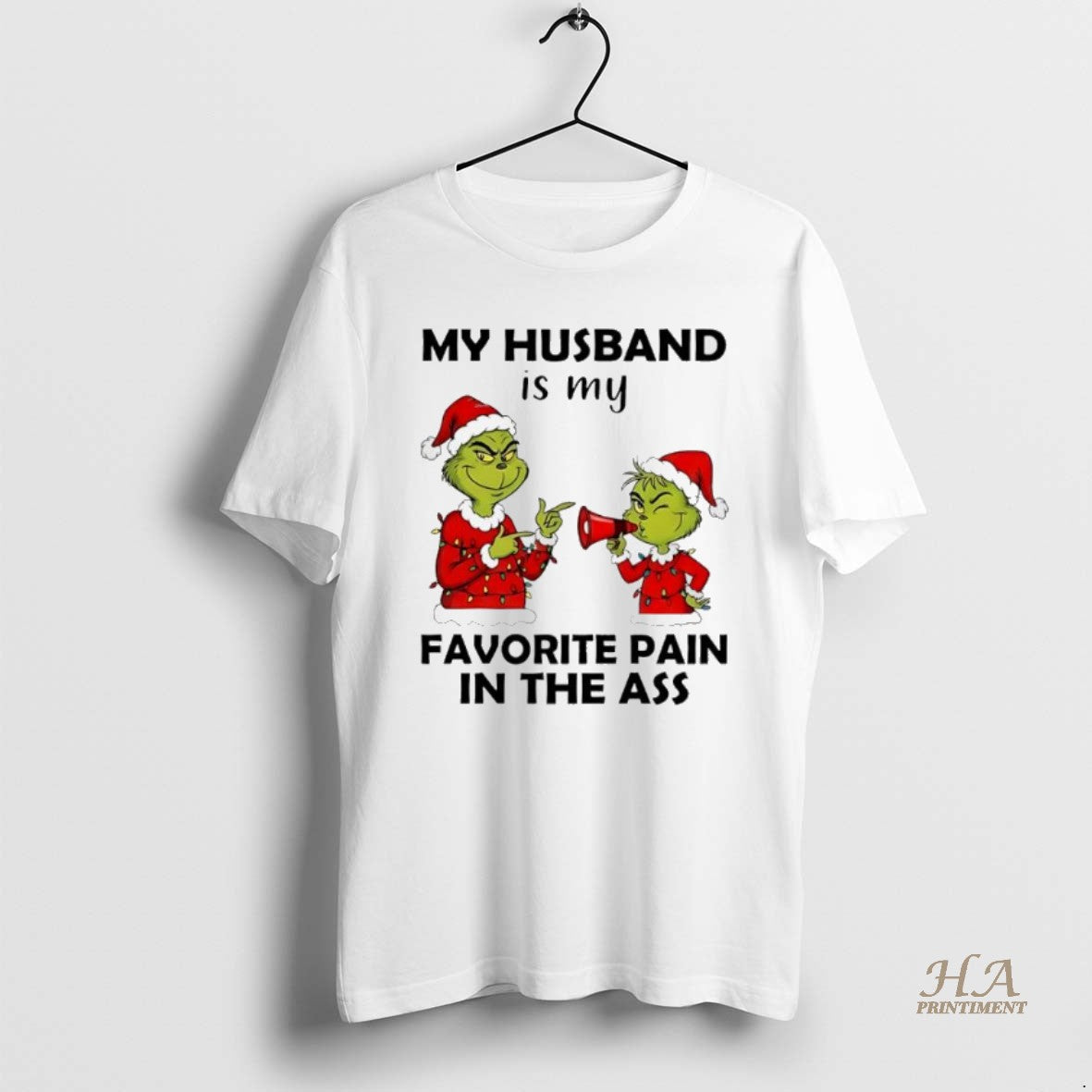 Official Grinch Christmas My Husband Is My Favorite Pain In The Ass