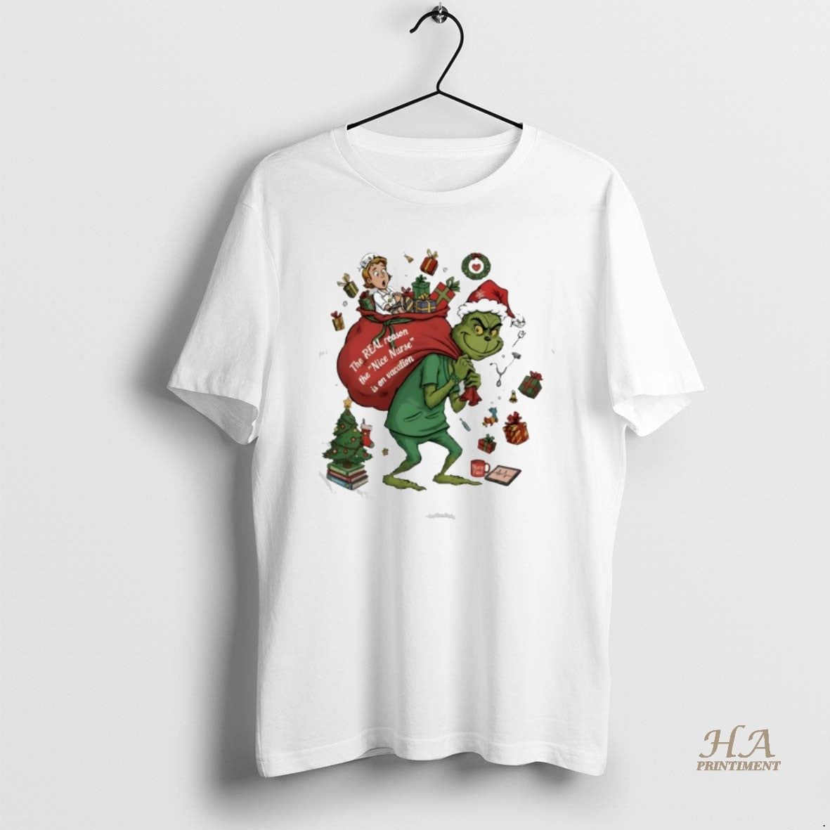 Official Grinch Christmas The Real Reason The Nice Nurse Is On Vacation Nurse