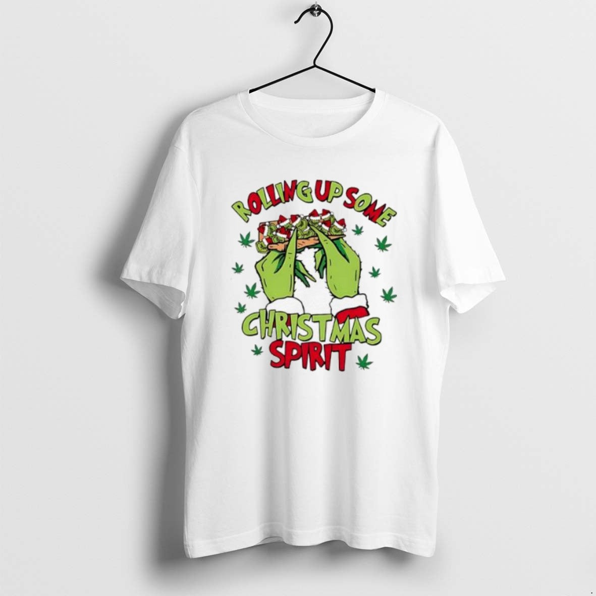 Official Grinch Hand Rolling Up Some Christmas Spirit