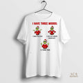 Official Grinch I Have Three Moods Fuck This Christmas Christmas Shirt