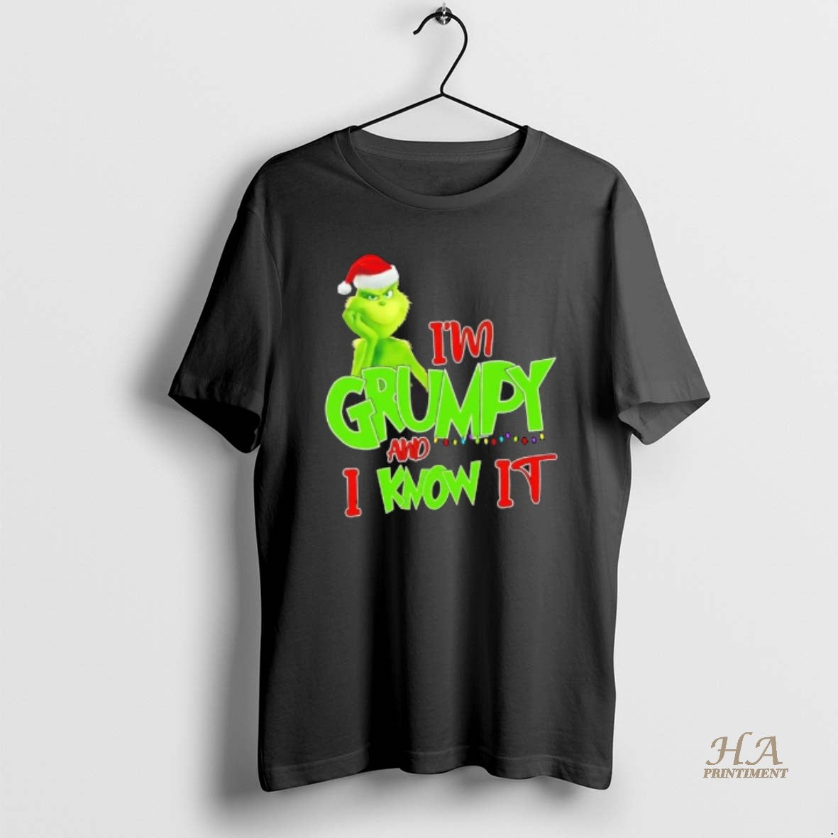 Official Grinch Im Grumpy And I Know It Christmas