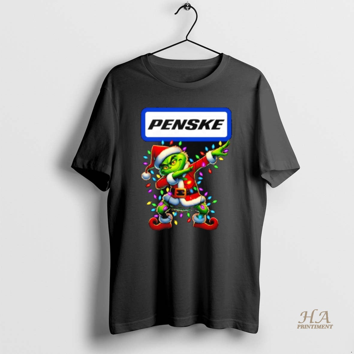 Official Grinch Lights Dabbing Christmas X Penske