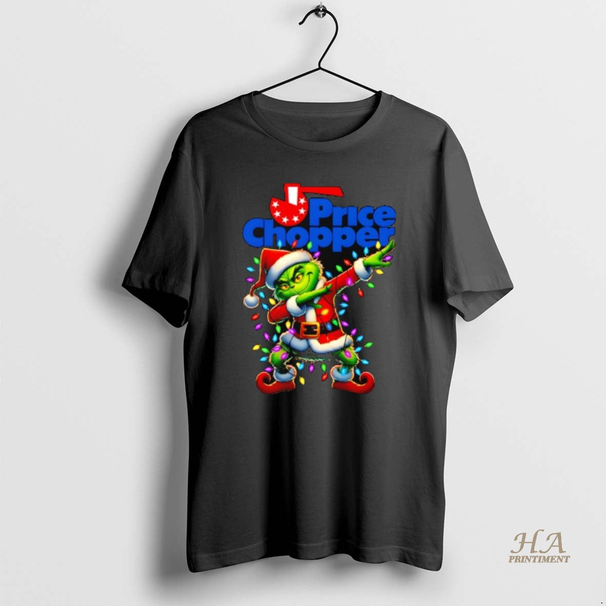 Official Grinch Lights Dabbing Christmas X Price Chopper