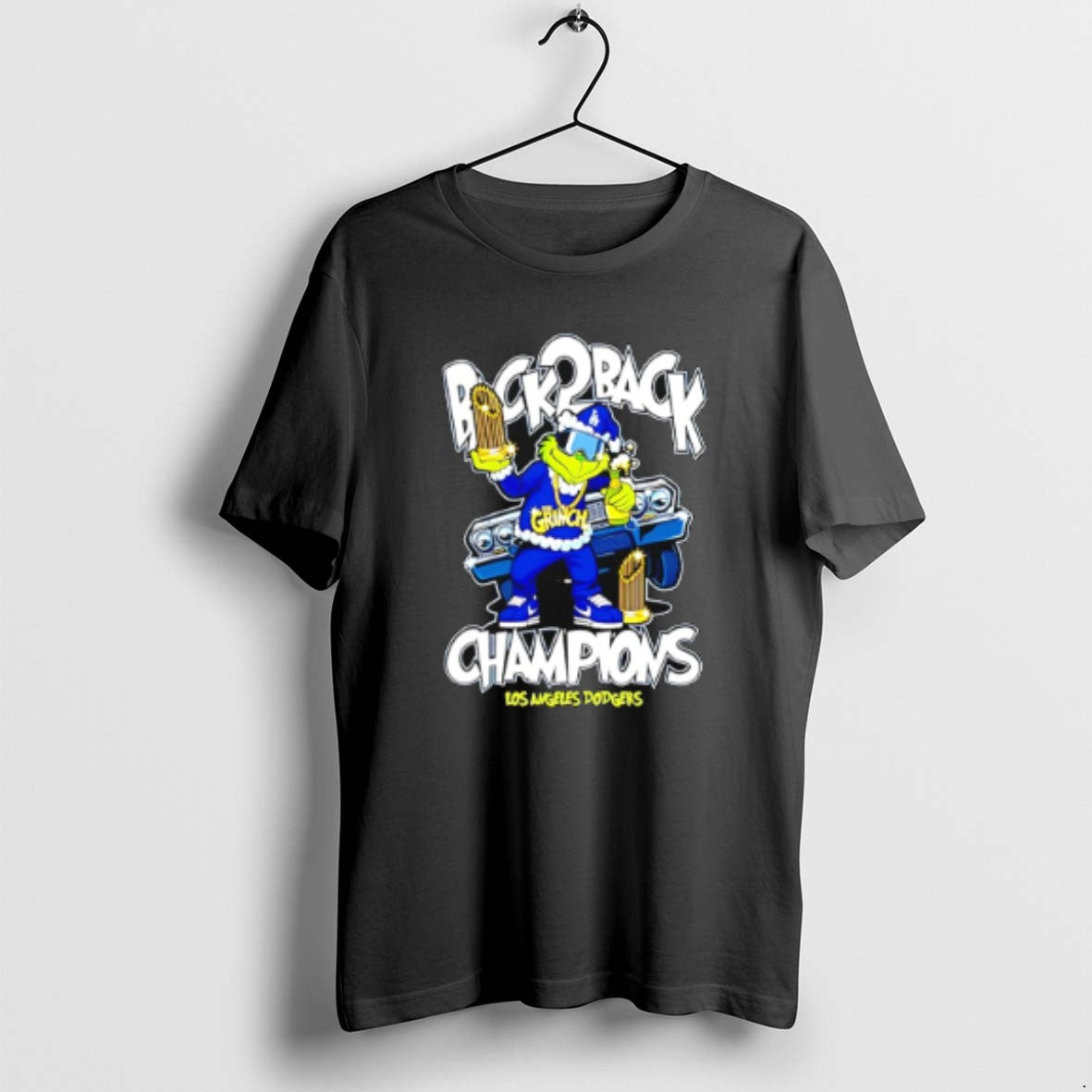 Official Grinch Los Angeles Dodgers 2025 Ws Champions Back 2 Back