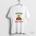 Official Grinch If I Hadanymore Christmas Spirit Id Be Shitting Jingle Bells