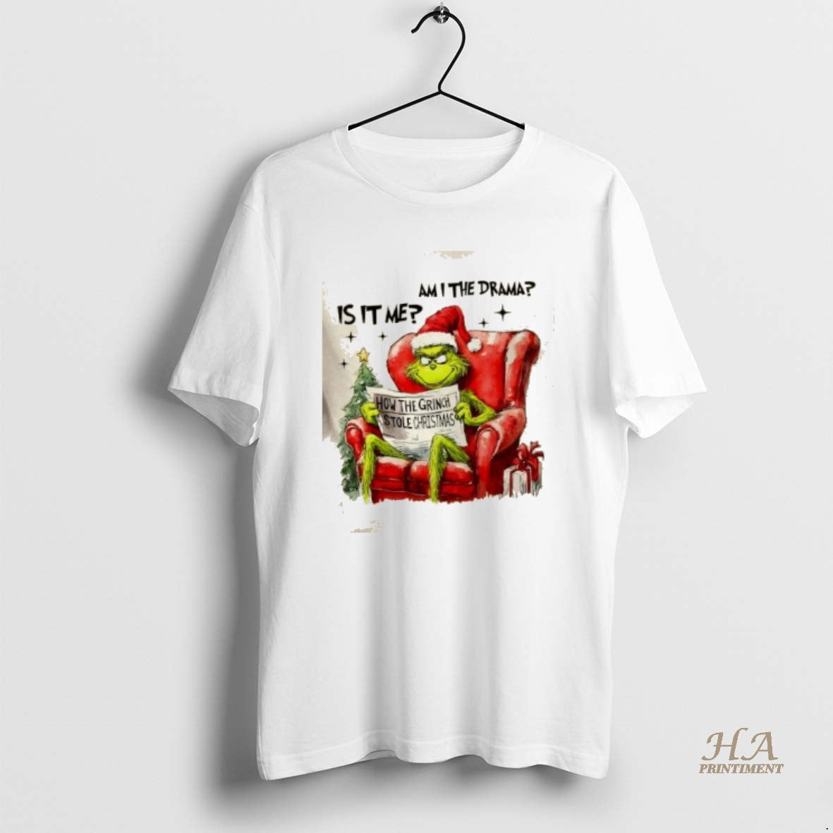 Official Grinch Is It Me Am I The Drama Christmas