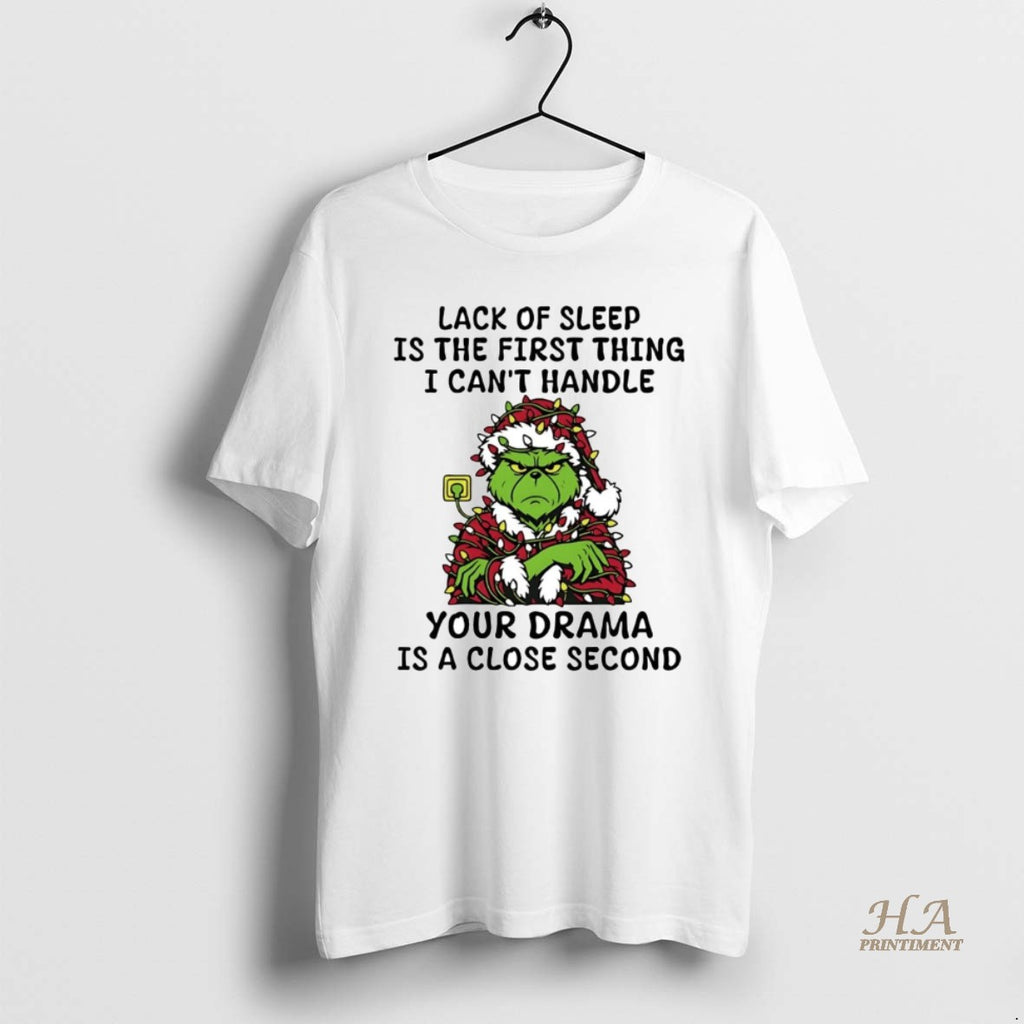 Official Grinch Lack Of Sleep Is The First Thing I Cant Handle Christmas