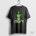 Official Grinch Middle Finger I Dont Merry Christmas