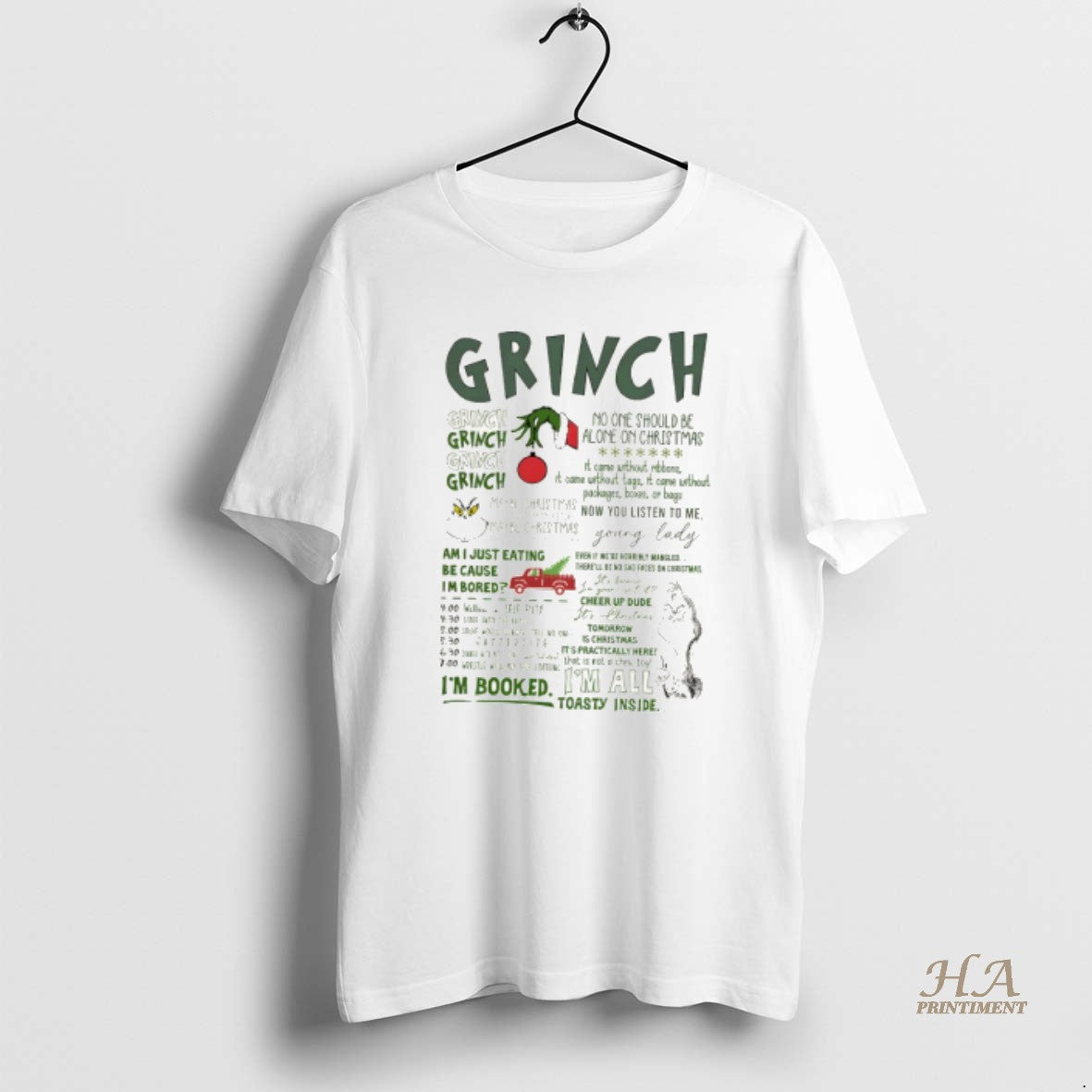 Official Grinch No One Should Be Alone On Christmas Im All Toasty Inside