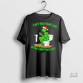 Official Grinch Toilet Cant Talk Right Now Doing Christmas Shit Shirt