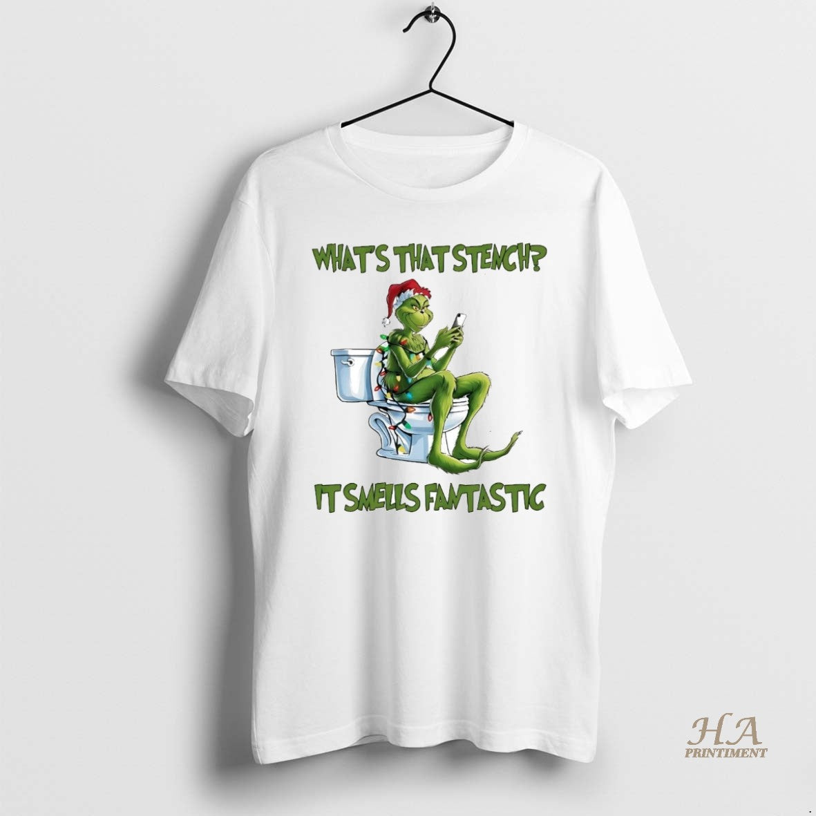 Official Grinch Whats That Stench It Smell Fantastic Christmas