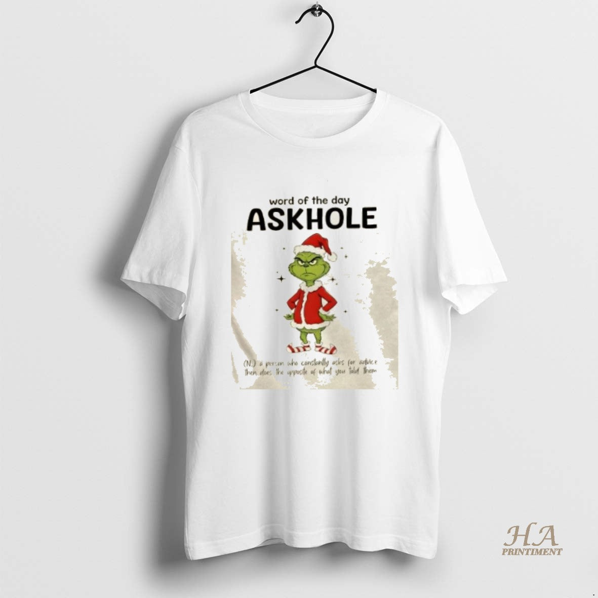 Official Grinch Word Of The Day Askhole Christmas