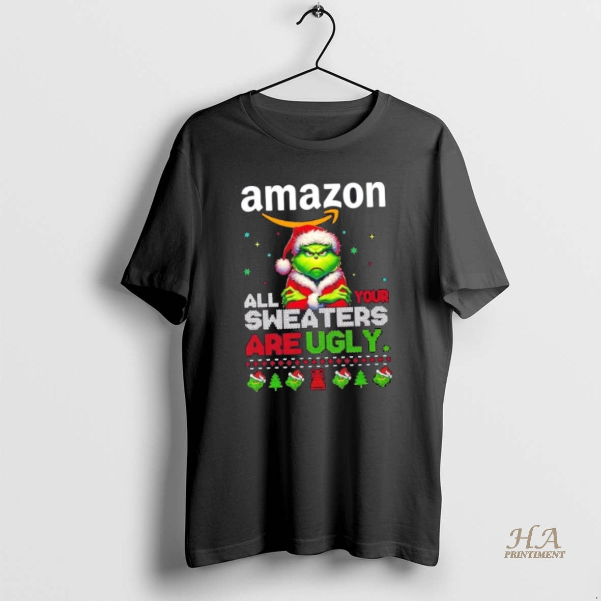 Official Grinch X Amazon All Your Are Ugly Christmas