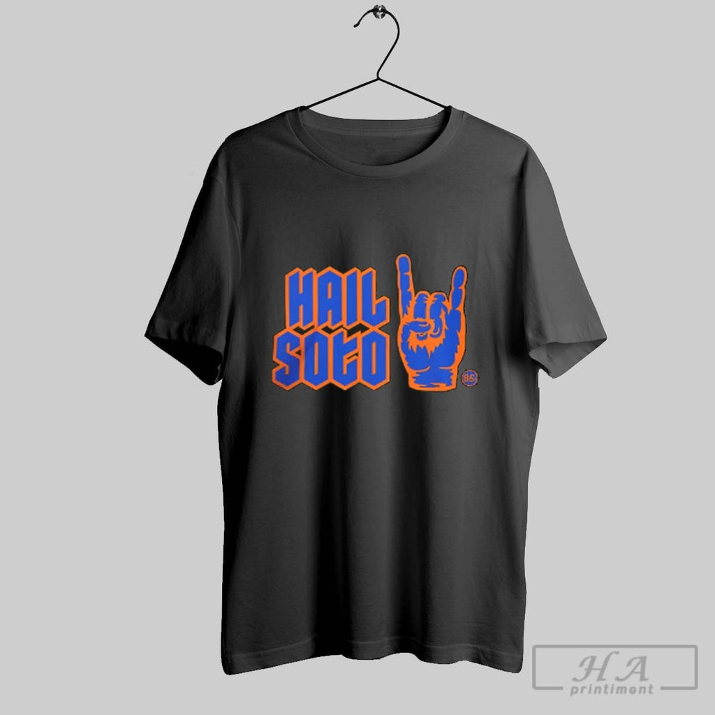 Official Hail Soto Juan Soto Hand New York Mets V Neck