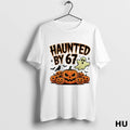 Official Haunted By 67 E2 80 93 Funny Ghost And Pumpkin Halloween Costume