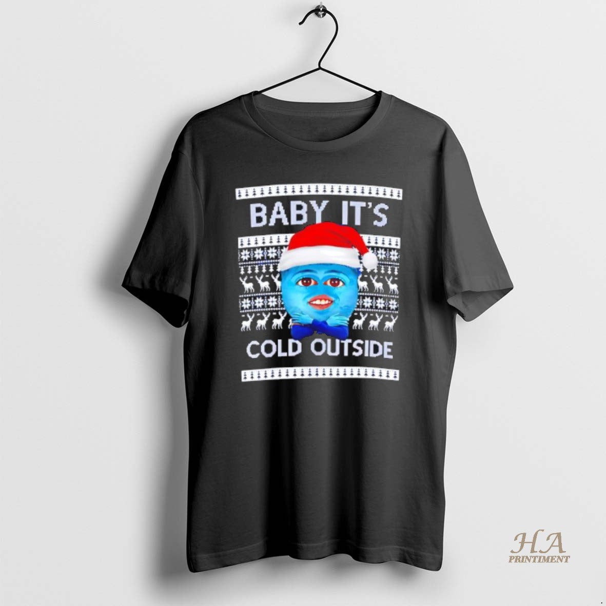 Official Head Cold Palmer Baby Its Cold Outside Christmas Black