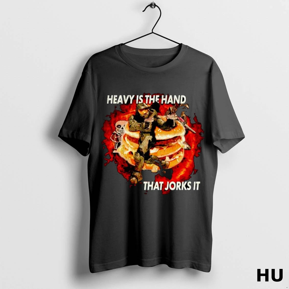 Official Heavy Is The Hand That Jorks It Ornaments T Shirt