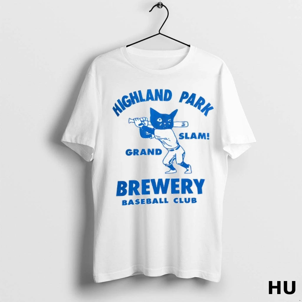 Official Highland Park Brewery Grand Slam Baseball Club Mascot Ladies T Shirt