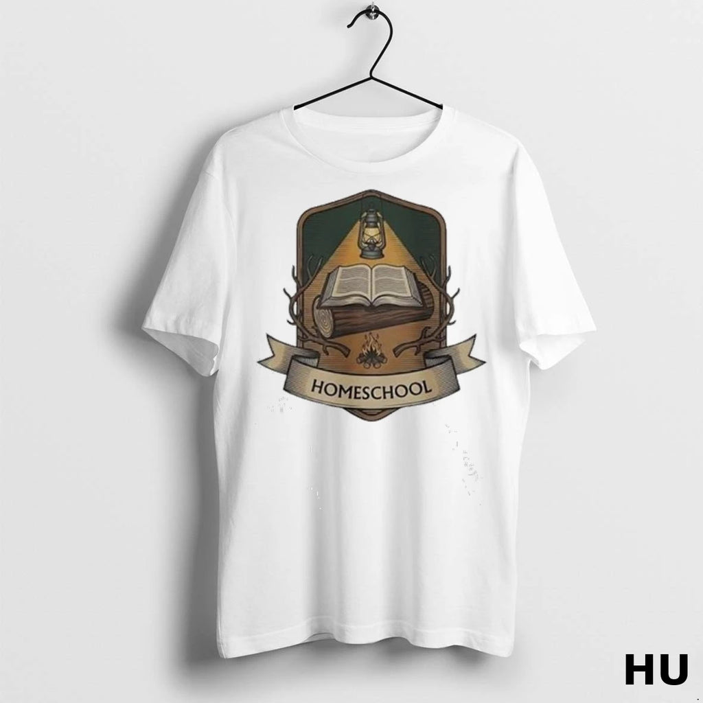 Official Homeschool Book Oil Lamp Ladies T Shirt