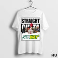 Official Horror Characters X Subway Straight Outta Ornaments T Shirt