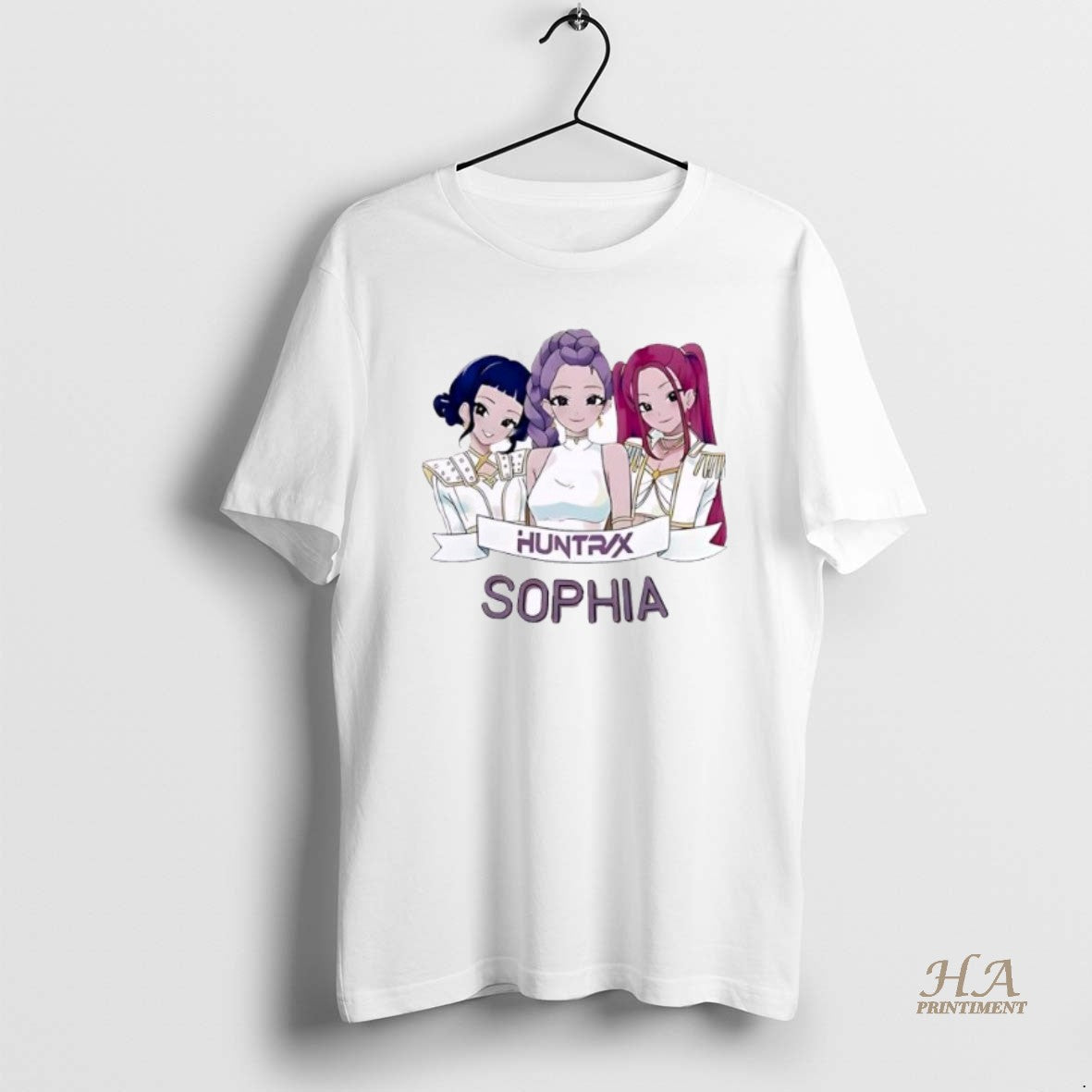 Official Huntrix Kpop Demon Hunter 2025 Personalized Ornaments White