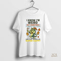 Official Husky I Know Im Weird But Sometimes It Make You Laugh Christmas Shirt