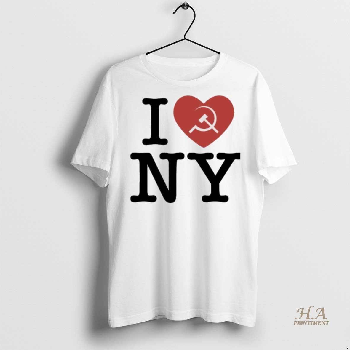 Official I Heart Ny Hammer And Sickle Shirt