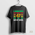 Official I Survived 67 Days Of School Funny 67 Meme Teacher