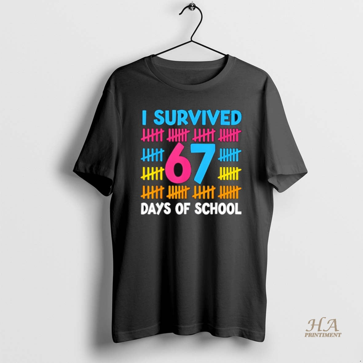 Official I Survived 67 Days Of School Funny 67