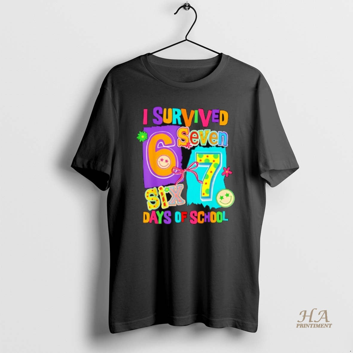 Official I Survived 67 Days Of School Funny Women Teacher Student