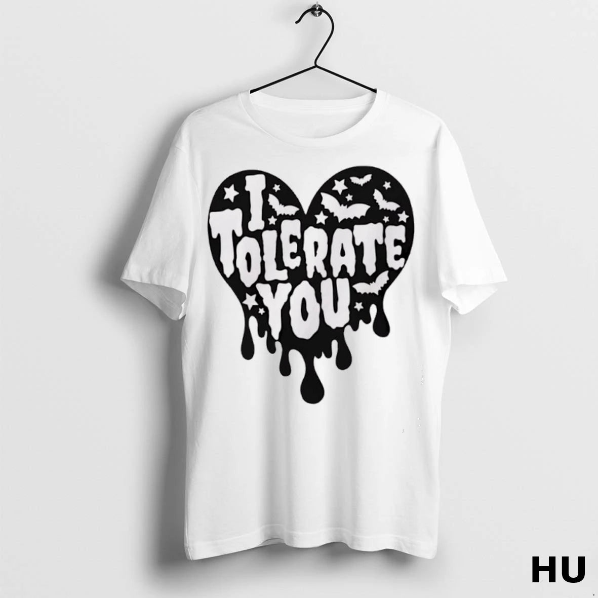 Official I Tolerate You Heart T Shirt
