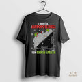 Official I Want A Hippopotenuse For Christmas Math Lover Hippopotamus Shirt