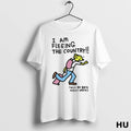 Official I Am Fleeing The Country Will Be Back Next Week T Shirt