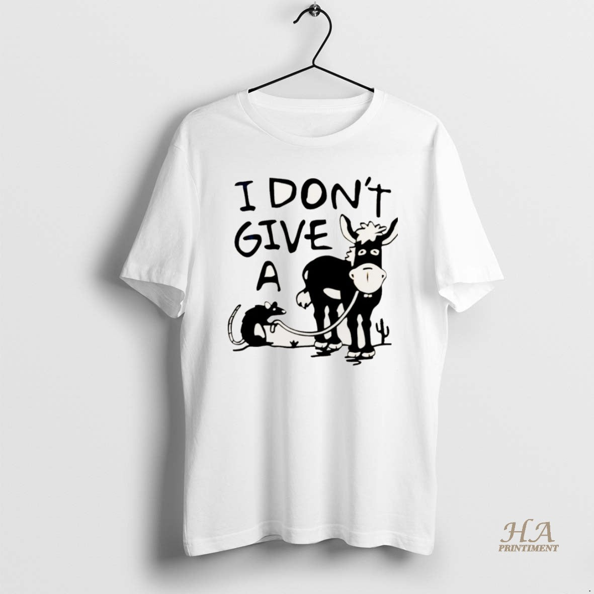 Official I Dont Give A The Mouse Leads The Donkey Christmas