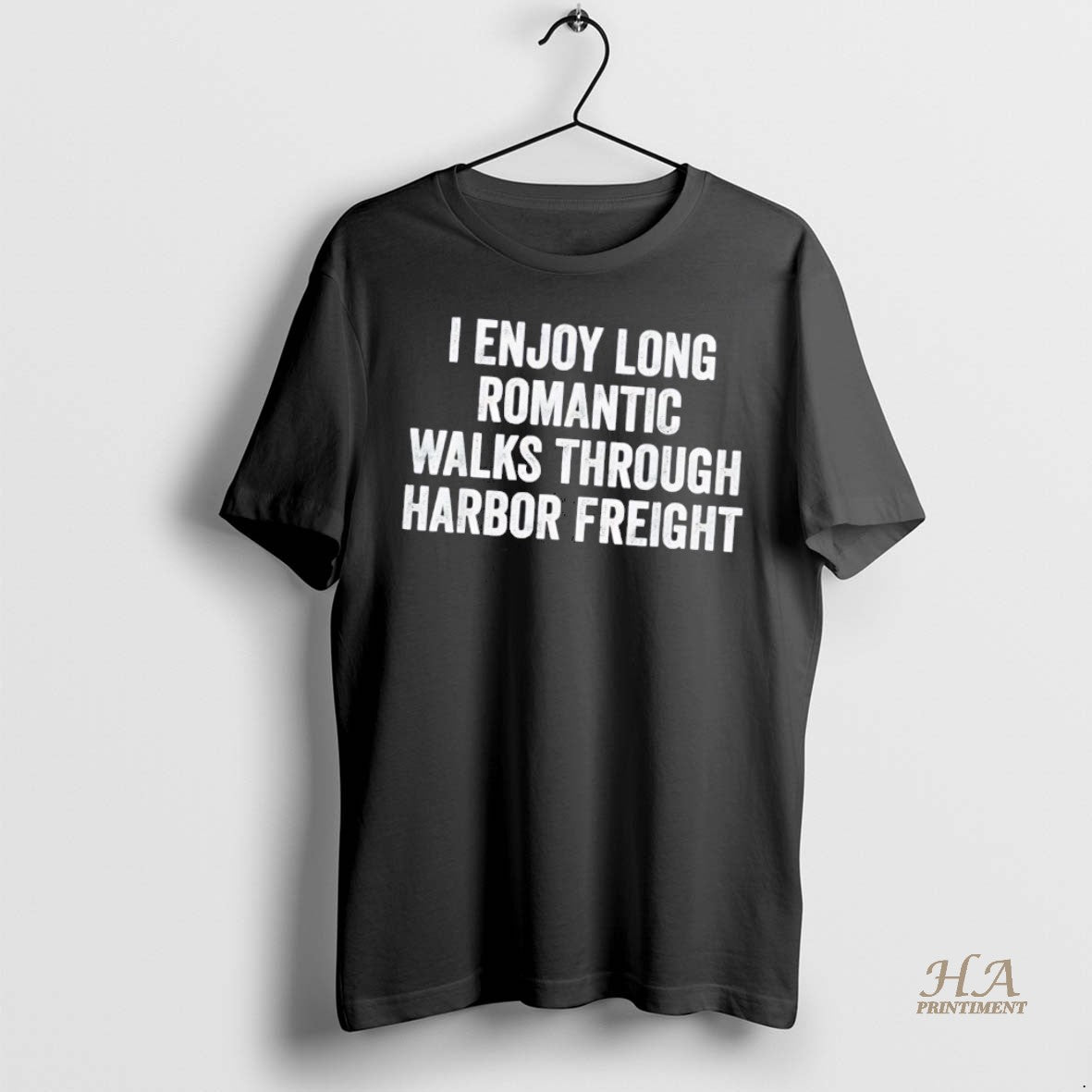 Official I Enjoy Long Romantic Walks Through Harbor Freight Shirt