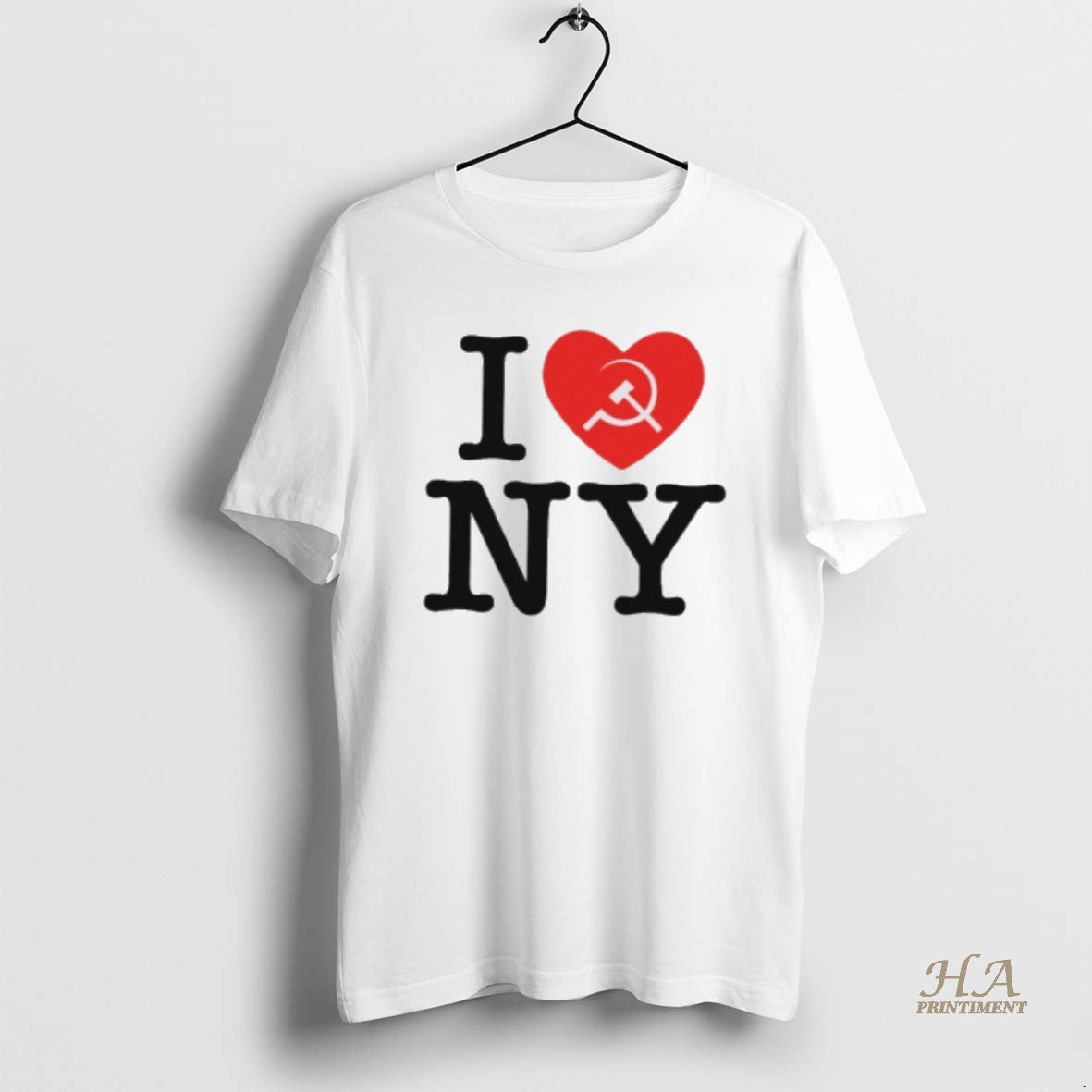 Official I Heart Ny Hammer And Sickle