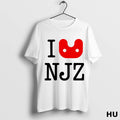 Official I Love Njz T Shirt
