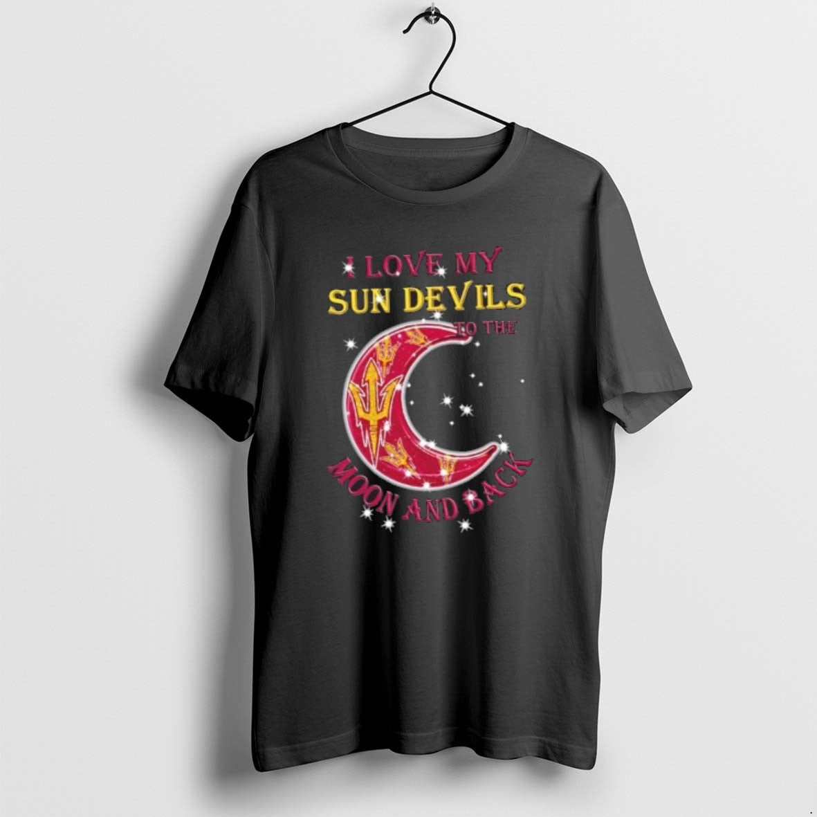 Official I Love My Arizona State Sun Devils To The Moon And Back