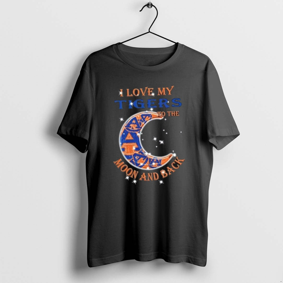 Official I Love My Auburn Tigers To The Moon And Back