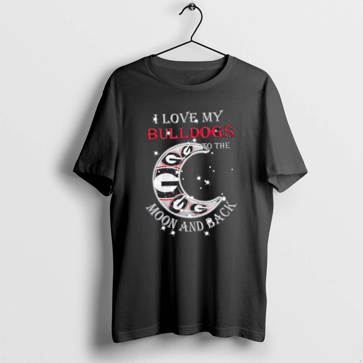 Official I Love My Georgia Bulldogs To The Moon And Back