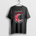 Official I Love My Nebraska Cornhuskers To The Moon And Back