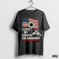 Official I Love My Country 2nd Amendment T Shirt