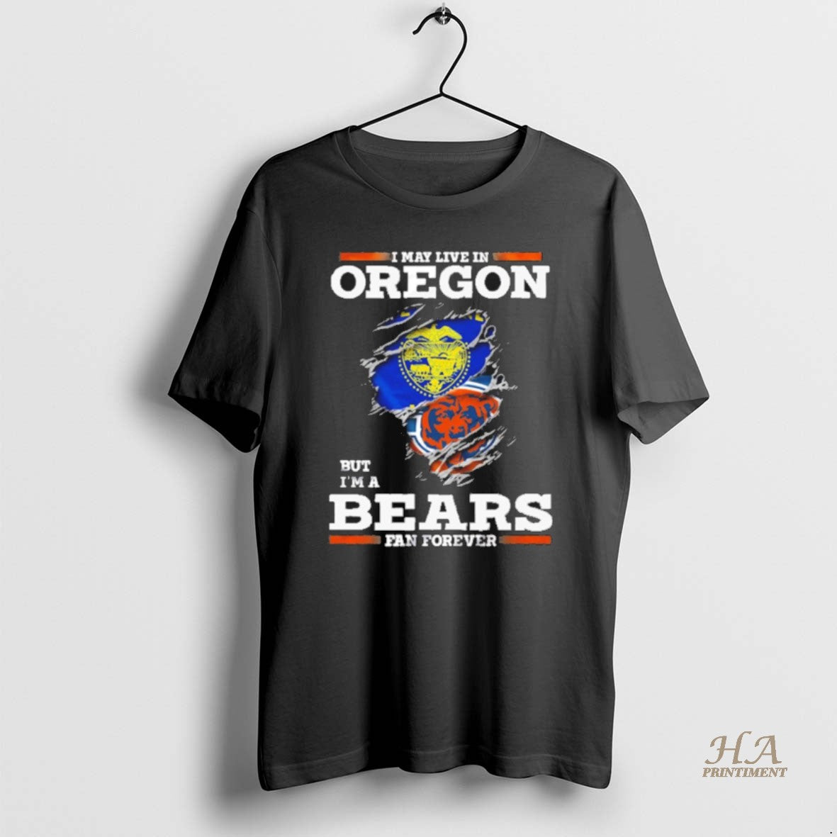 Official I May Live In Oregon But Im A Bears Fan Forever