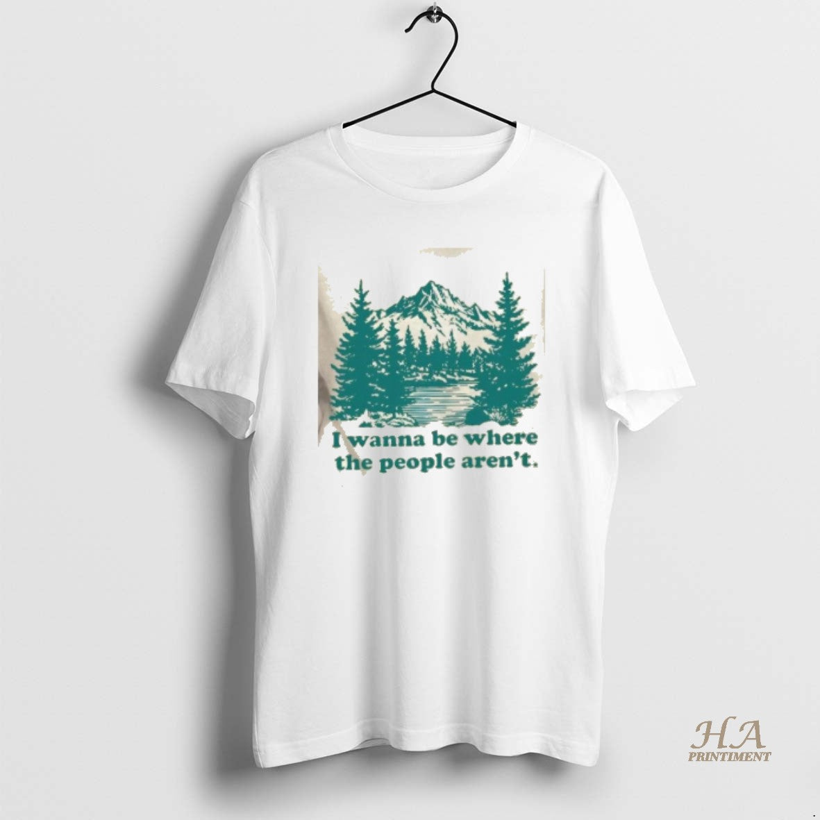 Official I Wanna Be Where The People Arent Vintage