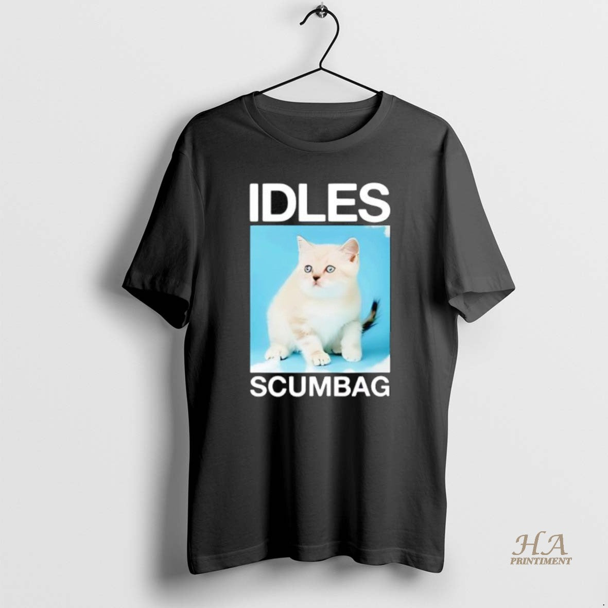 Official Idles Scumbag Cute Cat Fan