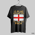 Official If This Flag Offends You Ill Help You Pack Union Jack Britain Herren