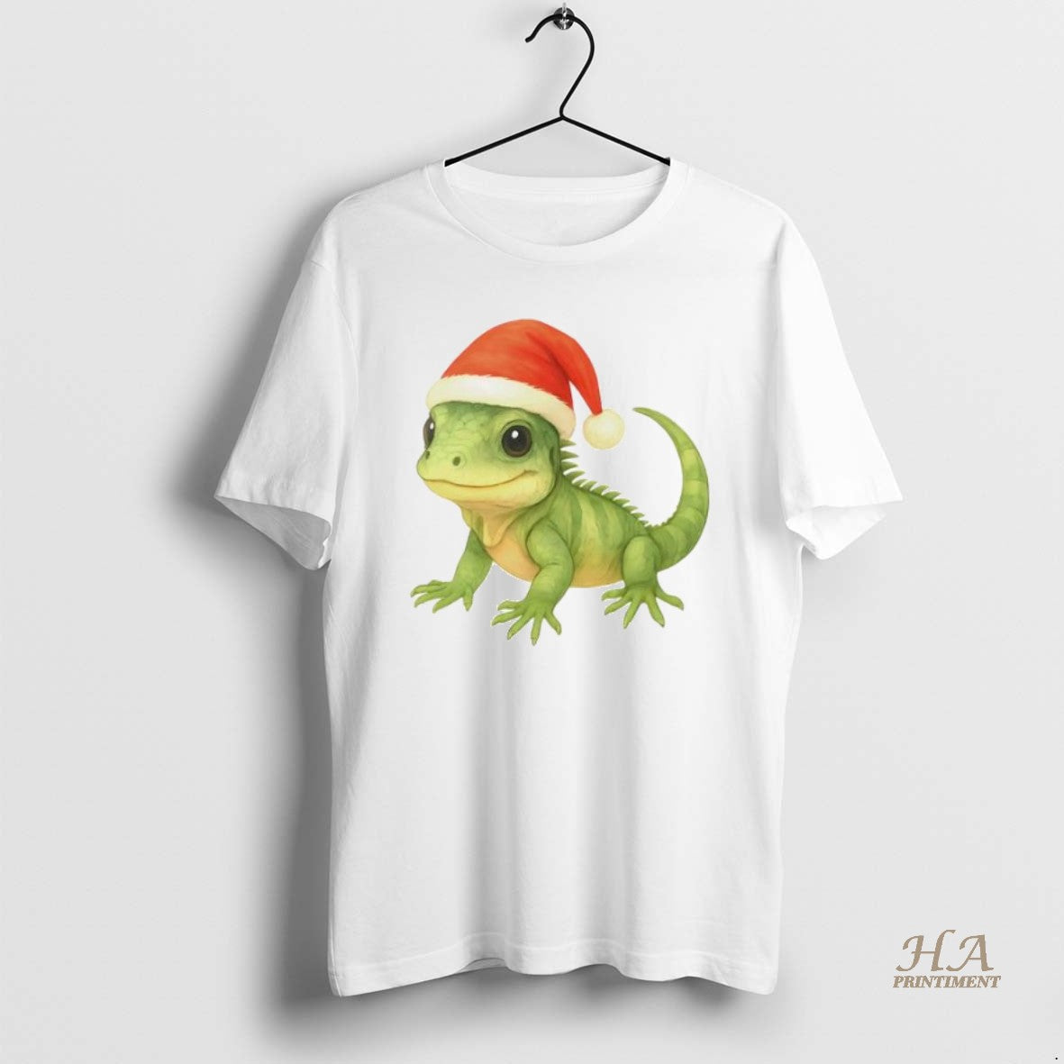 Official Iguana Baby Christmas Personalized Ornaments White